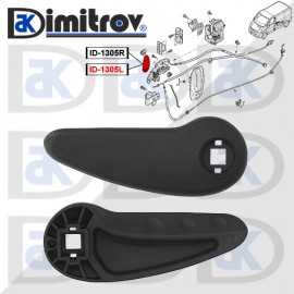 Дръжка вътрешна плъзгаща врата лява Nissan Interstar Opel Vivaro Renault Trafic